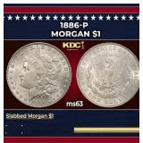 1886-p Morgan Dollar $1 Grades Select Unc