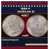 1889-p Morgan Dollar $1 Grades Select Unc