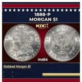 1888-p Morgan Dollar $1 Grades Choice Unc