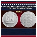 General Motors Logo (1967-2021) 1 oz .999 Silver R