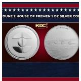 Dune 2 House of Fremen 1 oz Silver Coin