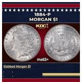1884-p Morgan Dollar $1 Grades Select+ Unc