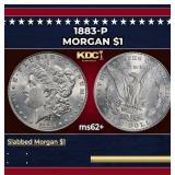 1883-p Morgan Dollar $1 Grades Select Unc
