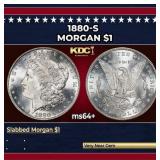 1880-s Morgan Dollar $1 Grades Choice+ Unc