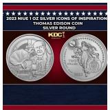 2023 Niue 1 oz Silver Icons of Inspiration: Thomas