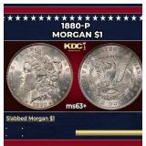 1880-p Morgan Dollar $1 Grades Select+ Unc