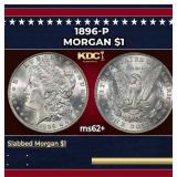 1896-p Morgan Dollar $1 Grades Select Unc