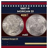 1887-p Morgan Dollar $1 Grades Select Unc