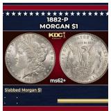 1882-p Morgan Dollar $1 Grades Select Unc