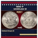 1890-p Morgan Dollar $1 Grades Select Unc