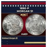1890-p Morgan Dollar $1 Grades Select+ Unc