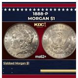 1888-p Morgan Dollar $1 Grades Select Unc