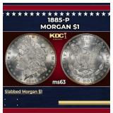 1885-p Morgan Dollar $1 Grades Select Unc