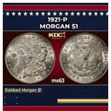 1921-p Morgan Dollar $1 Grades Select Unc