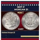 1897-p Morgan Dollar $1 Grades Select+ Unc