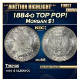 1884-o Morgan Dollar TOP POP! $1 ms68 SEGS