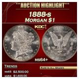 1888-s Morgan Dollar $1 ms64+ SEGS
