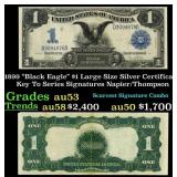 1899 $1 large size Silver Certificate "Black Eagle