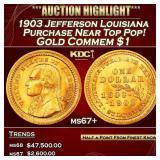 1903 Jefferson Louisiana Purchase Gold Commem Doll