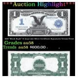 1899 $1 large size Silver Certificate "Black Eagle