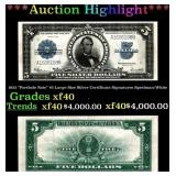 1923 $5 Large Size Silver Certificate "Porthole No