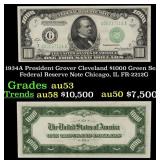 1934A $1000 Green Seal Federal Reserve Note Presid