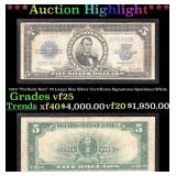 1923 $5 Large Size Silver Certificate "Porthole No