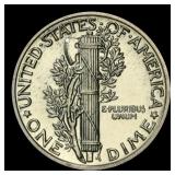 1937 Proof Mercury Dime 10c pr68 SEGS