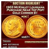 1903 McKinley Louisiana Purchase Gold Commem Dolla