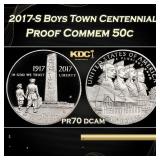 2017-S Boys Town Centennial Proof Modern Commem Ha