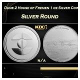 Dune 2 House of Fremen 1 oz Silver Coin