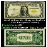 1935A $1 Silver Certificate North Africa WWII Emer