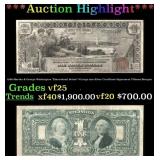 1896 $1 large size Silver Certificate Martha & Geo