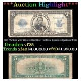1923 $5 Large Size Silver Certificate "Porthole No