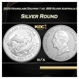2024 Hourglass Dolphin 1 oz .999 Silver Australia