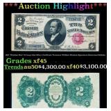 1891 $2 Large Size Silver Certificate "Windom Note