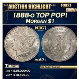 1888-o Morgan Dollar TOP POP! $1 ms67+ SEGS