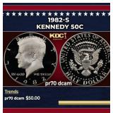 1982-s Proof Kennedy Half Dollar 50c pr70 dcam SEG