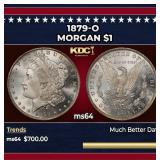 1879-o Morgan Dollar $1 Grades Choice Unc