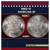 1882-o Morgan Dollar $1 Grades Choice+ Unc