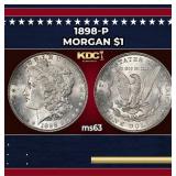 1898-p Morgan Dollar $1 Grades Select Unc