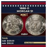 1888-o Morgan Dollar $1 Grades Choice+ Unc