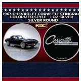 1963 Chevrolet Corvette Stingray Colorized Style -