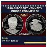 1998-S Robert Kennedy Proof Modern Commem Dollar $