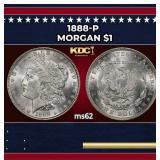 1888-p Morgan Dollar $1 Grades Select Unc