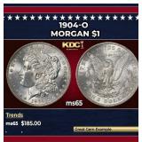 1904-o Morgan Dollar $1 Grades GEM Unc