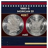 1880-s Morgan Dollar $1 Grades Select Unc