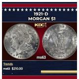 1921-d Morgan Dollar $1 Grades Select Unc