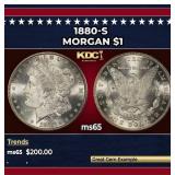 1880-s Morgan Dollar $1 Grades GEM Unc