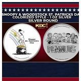 Snoopy & Woodstock St. Patricks Day Colorized Styl